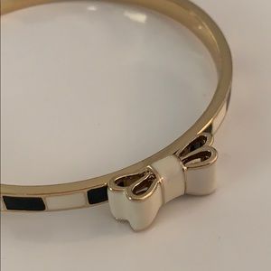 Kate Spade Enamel Bow Bangle